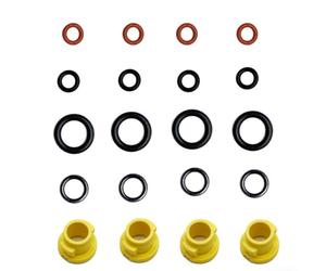 Belnotelt Juego de 20 boquillas de goma para lavadora a presión Kärcher K2 K3 K4 K5 2.640-729.0, kit de repuesto de sello esencial para modelos SG2 SG4 SC1