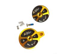 Belnotelt Kit de montaje de interruptor de suspensión manual para bicicleta, amortiguador delantero, conversión de cola dura, amarillo