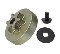 Belnotelt Kit de piñón de transmisión de motosierra, piñón de repuesto de metal de 6 cm con perno y arandela para modelos de motosierra inalámbrica DEWALT DCCS620/DCCS670/DCCS690