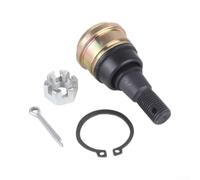 Belnotelt Kit de rótula para Polaris 500 2003-2006, extremos de barra de acoplamiento superior con botas y clips, piezas de repuesto de dirección de metal
