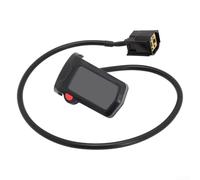 Belnotelt Pantalla de visualización de bicicleta eléctrica para Surron Light Bees Off Road E-Bike, velocímetro de nailon con buena compatibilidad, color negro