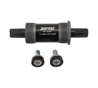 Belnotelt Pedalier cuadrado cónico 68mm Rodamiento sellado Manivela de metal 1.37x24T para bicicleta MTB de carretera 118/120/122.5/124.5/127.5mm (68 * 127.5 mm)