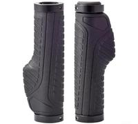 Belnotelt Puños ergonómicos para bicicleta con sistema de bloqueo bilateral, cubiertas de goma antideslizantes para manillar de 22.2 mm, accesorios de ciclismo que absorben los golpes (negro)
