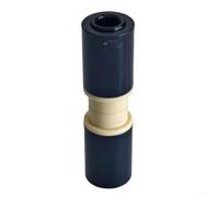 Belnotelt Soft Tail Mountain Bike Buje amortiguador trasero 68 x 15 x 14 mm, aleación de aluminio, espaciador extraíble para sistemas de suspensión de marco de bicicleta, color negro