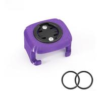 Belnotelt Soporte de cámara de luz de computadora construido en ABS para bicicleta plegable Brompton garantiza un posicionamiento centrado en la visión clara y una fijación fiable al marco (morado)
