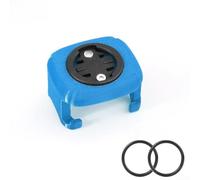 Belnotelt Soporte de cámara de luz de computadora construido en ABS para bicicleta plegable Brompton garantiza un posicionamiento centrado en la visión clara y una fijación fiable al marco (azul)