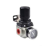Belnotelt Válvula reguladora de presión de aire con filtro, rango ajustable de 0.05-0.85MPa, presión máxima de 1.5Mpa, para AR2000-02 AR3000-03 AR4000-04 AR5000-10 Series (AR5000-10)