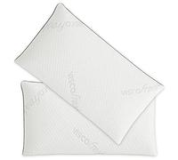 Belnou Almohada Viscoelastica Compacta. Comoda Transpirable. Exterior Porado y Acolchado. Cremallera. Confortable Adaptable. Calidad. Visco Fresh. Cama 70 cm