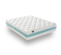 beloBed Livedream Hybrid Colchon con Viscolastica 150x190, Altura 30 cm. Alto Confort. Reversible Doble Cara. Invierno/Verano. Firmeza Media. Higiénico y Transpirable. Nucleo de Muelles Ensacados