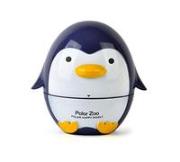 Belons Temporizador de cocina de 60 minutos, diseño de pingüino, temporizador mecánico, temporizador manual, cuenta atrás, cronómetro, color morado azulado