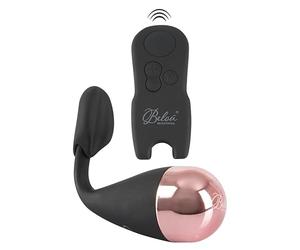 Belou Vibroei - Huevo vibrador con estimulación del clítoris y la vagina (control remoto)