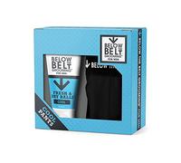 Below The Belt Grooming Cool Pants Gift Set - includes Fresh & Dry Balls Cool and Below the Belt Cotton Boxer Shorts - Protects against Sweat, Odour and Chafing