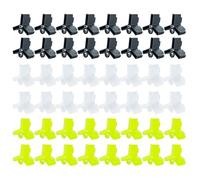 BELOWSYALER 150 fundas protectoras para anzuelos de pesca, 5 tamaños, ganchos triples, fundas protectoras, soporte de gancho para aparejos