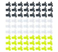 BELOWSYALER 150 fundas protectoras para anzuelos de pesca, 5 tamaños, ganchos triples, fundas protectoras, soporte de gancho para aparejos