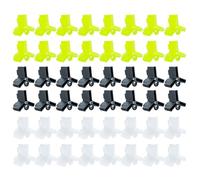 BELOWSYALER 150 fundas protectoras para anzuelos de pesca, 5 tamaños, ganchos triples, fundas protectoras, soporte de gancho para aparejos