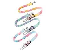 BELOWSYALER 3lots - Correas seguras para coche para perro, nailon, cinturón de seguridad para mascotas, para conducir mascotas