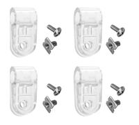 BELOWSYALER 4 piezas de accesorios de repuesto para casco de fútbol americano juvenil, clips de tuerca para múltiples cascos deportivos, sóftbol y fútbol