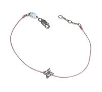 BELOWSYALER Abalorio ajustable de estrella de cuatro puntos con diamantes de imitación para joyas apilables diarias, elegantes diseños minimalistas, estrella de cuatro puntas, talla única, como se