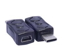 BELOWSYALER Adaptador de carga para teléfonos USB hembra a tipo C macho, adaptador de carga y transferencia de datos, USB hembra a tipo C macho para teléfonos inteligentes, tabletas y teléfonos