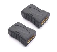 BELOWSYALER Adaptador de conector hembra HDTV versión 2.0 4K60Hz compatible con proyectores de monitor de PC para HDTV a adaptador