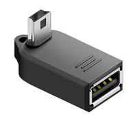 BELOWSYALER Adaptador USB macho a USB hembra en miniatura de alta velocidad para una transferencia de datos sin problemas sobre la marcha, enlace de transmisión de datos de 480 Mbps