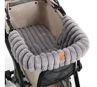 BELOWSYALER Alfombrilla para cochecitos de mascotas para perros y gatos, colchón suave, reutilizable, extraíble, cojín para transporte de mascotas