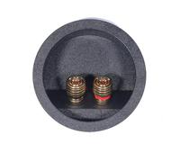 BELOWSYALER Altavoces con clip de resorte, 72 mm, diámetro de instalación, resistentes a la corrosión, contactos de cobre, construcción, caja de terminales de conexión rápida