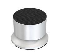 BELOWSYALER Altavoces de aluminio de alta resistencia, aisladores de vibraciones con sistemas de suspensión de resorte para mejorar el rendimiento de sonido, soportes de instalación rápida