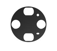 BELOWSYALER Anillo protector de cámara trasera para Find X8S, cubierta de lente trasera de aluminio, película protectora esmerilada