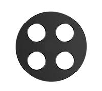 BELOWSYALER Anillo protector de cámara trasera para Find X8S, cubierta de lente trasera de aluminio, película protectora esmerilada