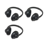 BELOWSYALER Auriculares en miniatura a escala 1/12 para casas de muñecas, accesorios de escena de habitación de computadora, detalles realistas