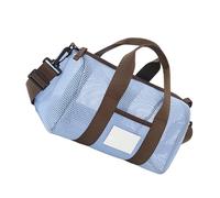 BELOWSYALER Bolsa de almacenamiento de red de secado rápido para deportes acuáticos, gimnasio, fitness, playa, vacaciones, 30 x 17 x 17 cm, natación rápida, Blue