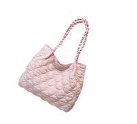 BELOWSYALER Bolsa de hombro acolchada de algodón para mujer, ligera, de gran capacidad, costuras reforzadas, espaciosa, bolsa de trabajo para mujer, a, One Size