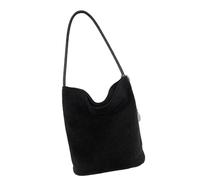 BELOWSYALER Bolsa de pana de invierno con gran almacenamiento para libros de viaje, actividades al aire libre, bolsa espaciosa con correa cómoda, Black, One Size