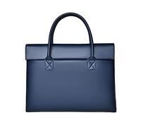 BELOWSYALER Bolsa organizadora de piel sintética para laptop con asas y hebilla, para viajes al aire libre, camping, bolsa organizadora, Blue, One Size