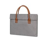 BELOWSYALER Bolsa portátil para laptop de 13 a 15 pulgadas para mujer, gris oscuro, One Size