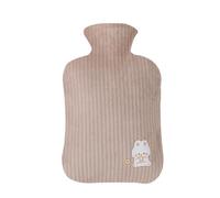 BELOWSYALER Botella de agua caliente engrosada,calentador de manos de dibujos animados,botella de agua caliente de invierno de felpa,bolsillo para niña,relleno de agua caliente para manos y pies