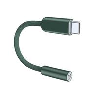 BELOWSYALER Cable adaptador de auriculares tipo C macho a hembra de 3,5 mm de longitud que ofrece un sonido claro para múltiples dispositivos tipo C a cable adaptador de auriculares