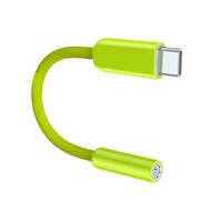 BELOWSYALER Cable adaptador de auriculares tipo C macho a hembra de 3,5 mm de longitud que ofrece un sonido claro para múltiples dispositivos tipo C a cable adaptador de auriculares