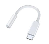 BELOWSYALER Cable adaptador de auriculares tipo C macho a hembra de 3,5 mm de longitud que ofrece un sonido claro para múltiples dispositivos tipo C a cable adaptador de auriculares