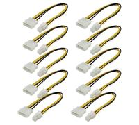 BELOWSYALER Cable de alimentación de CPU de 4 pines a puerto, cable de extensión de escritorio de 4 pines macho a macho, suministro de CPU de repuesto