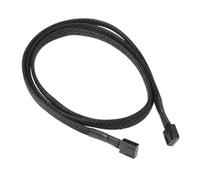 BELOWSYALER Cable de extensión de ventilador de 4 pines, cableado de cobre de 24 AWG para refrigeración por agua mejorada y cable de extensión macho a macho