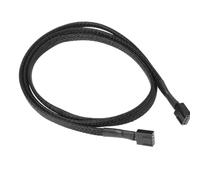 BELOWSYALER Cable de extensión de ventilador de 4 pines, cableado de cobre de 24 AWG para refrigeración por agua mejorada y cable de extensión macho a macho