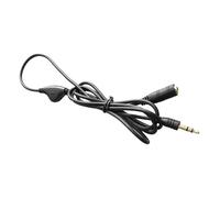 BELOWSYALER Cable estéreo macho a macho de 3,5 mm con conectores chapados en oro y transmisión silenciosa, perfecto para un fácil almacenamiento, cable de extensión de volumen