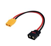 BELOWSYALER Cable XT90 a QS8 de conexión rápida, cable de carga multiuso, adecuado para soldador y carga de equilibrio, enlace de vehículo eléctrico