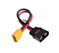 BELOWSYALER Cable XT90 a QS8 de conexión rápida, cable de carga multiuso, adecuado para soldador y carga de equilibrio, enlace de vehículo eléctrico