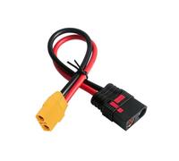 BELOWSYALER Cable XT90 a QS8 de conexión rápida, cable de carga multiuso, adecuado para soldador y carga de equilibrio, enlace de vehículo eléctrico