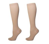 BELOWSYALER Calcetines de pantorrilla de alto rendimiento, diseño de estabilización muscular, solución de gestión del sudor para gimnasio, entrenamientos, deportes, viajes, reducción de hinchazón