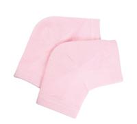 BELOWSYALER Calcetines de talón hidratantes con infusión de gel para mujer para reparar pies agrietados, transpirables, calcetines para dormir durante la noche con puños elásticos
