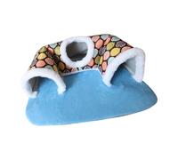 BELOWSYALER Casas de animales pequeños, de algodón, lavable, abrigo, para hámsteres, cerdos holandeses, masticables, estructura segura, interior